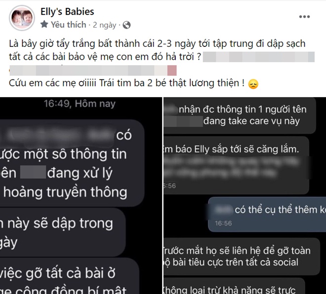 Elly Trần liên tục bị hack Facebook và fanpage, bị xoá bài bênh vực trên mạng xã hội sau khi đăng loạt bài tố chồng Tây ngoại tình.