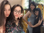Làm đẹp - Hiền Thục khoe ảnh con gái ngày còn bé tí: Con "dậy thì thành công", mẹ giữ mãi nét xuân năm nào
