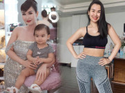 Bà bầu - Ăn chay trường, Võ Hạ Trâm đẻ xong body miễn chê, không tốn một đồng cho dịch vụ giảm cân