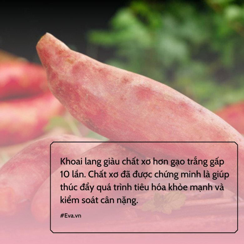 Cùng giàu tinh bột, tại sao nhiều người ăn khoai lang thay cơm giảm cân? Nó có thứ này nhiều hơn gạo tới 10 lần - 3