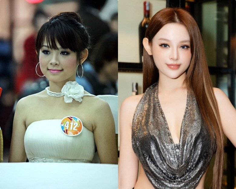 So hình ảnh thời mới nổi với danh xưng hotgirl và khi đã là mẹ 2 con, Huyền Baby qua hàng chục năm chỉ có đẹp hơn mà chưa thấy xuống cấp.