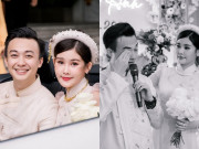 Giải trí - Từng mang danh "Hoa hậu xấu nhất Việt Nam", Lê Âu Ngân Anh cưới được chồng điển trai, chú rể bật khóc