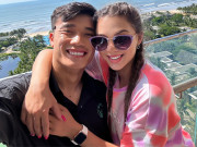 Thời trang - Bầu tuần 38, vợ Tây người Ukraine của Bùi Tiến Dũng xuống phố gợi cảm cỡ nào mà chị em Việt rụt rè?