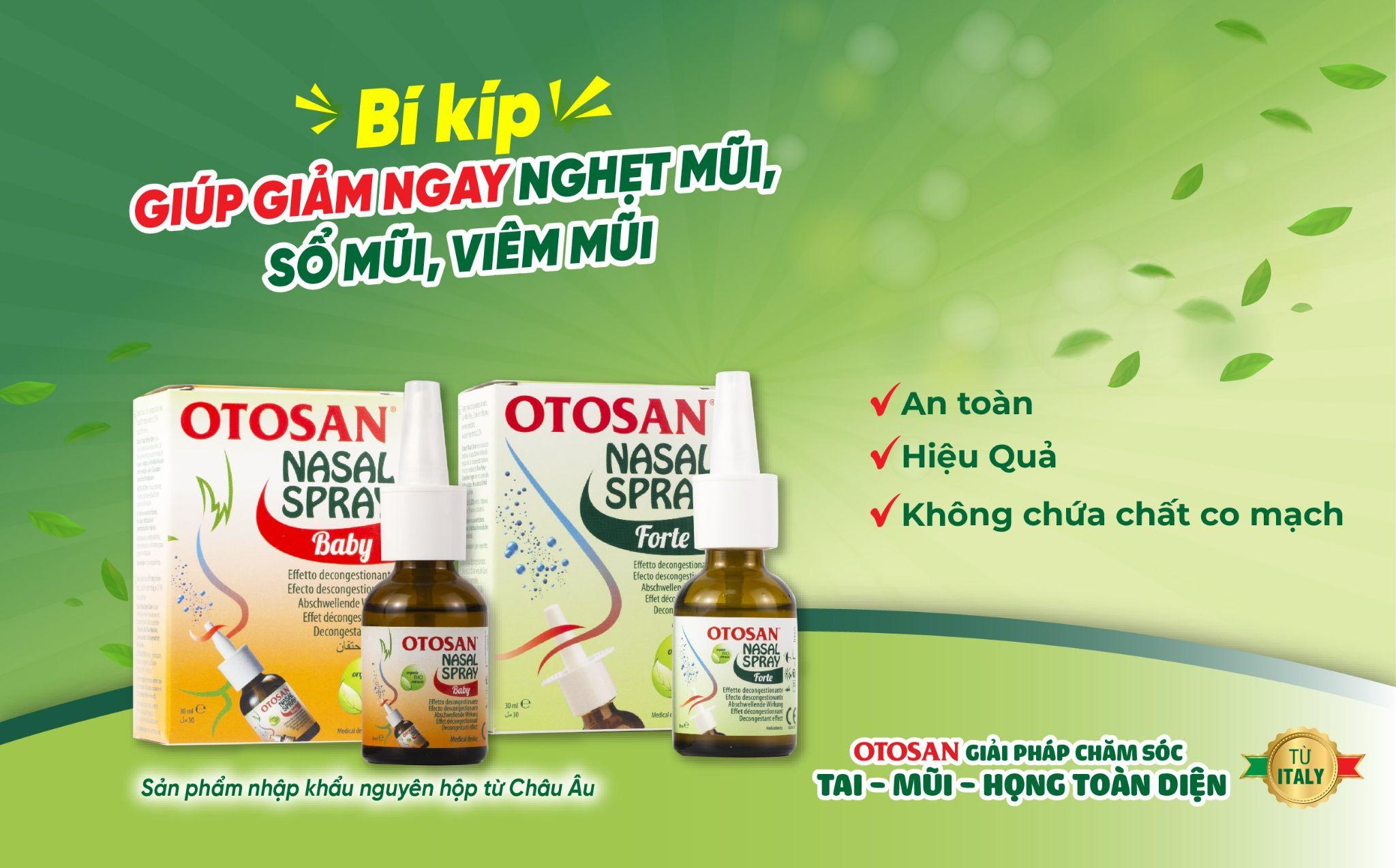 Bảo vệ gia đình khỏi viêm mũi an toàn cùng thương hiệu Otosan - 4