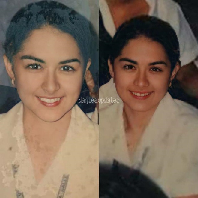 Marian Rivera's past photos were dug up: The most beautiful beauty in the Philippines when she was young, plump and innocent - 4