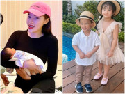 Làm mẹ - Nhóc tỳ sao Việt chào đời được Hoa hậu Kỳ Duyên bế trên tay, khen đẹp nức nở giờ 3 tuổi cực phẩm