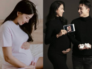 Bà bầu - Vợ Phan Mạnh Quỳnh khoe đường cong “lạ lắm”, chưa đẻ đã lo ngay ngáy khó về dáng