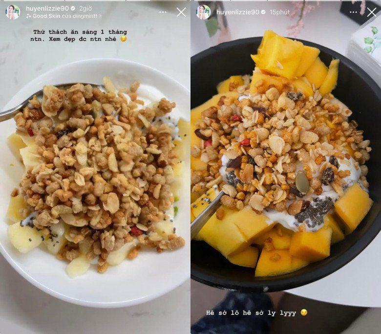 Granola với sữa chua, yến mạch, hạt chia,... không còn là combo lạ lẫm với nhiều bạn nữ cũng như nhiều ngôi sao nổi tiếng. Bất cứ ai ăn món đồ này đều có cho mình một body đẹp. Món đồ giàu chất xơ và chất béo tốt đến từ các loại hạt còn thích hợp với người tập luyện nhưng theo chế độ ăn chay.