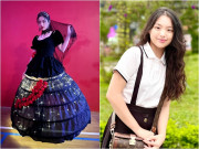 Giải trí - Gen mẹ Hạnh quá trội, Suti "Bố ơi mình đi đâu thế" giờ dáng chuẩn người mẫu, được nhận xét mặt giống Kim Tae Hee