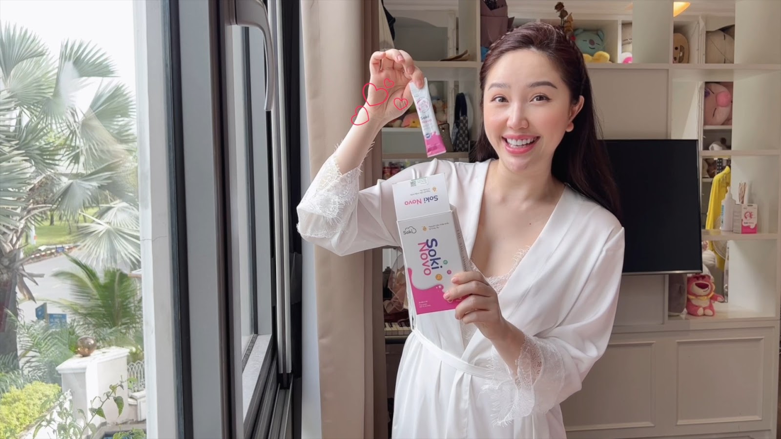TPBVSK Soki Novo được ca sĩ Bảo Thy lựa chọn để giải quyết vấn đề nôn trớ cho con