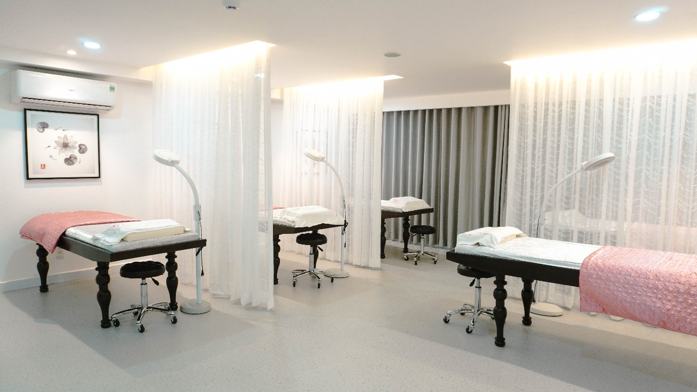 Không gian hiện đại tại Phòng khám Chuyên khoa Da liễu Bliss Beauty Clinic