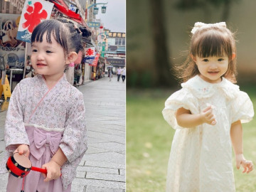 Thân thế bé gái Việt 2 tuổi làm Đại sứ Du lịch Nhật Bản: Bố thiếu gia Sài Gòn, mẹ ca sĩ hạng A