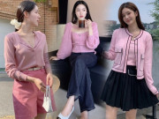Thời trang - Mặc trang phục màu hồng phấn thế nào để không bị “sến"