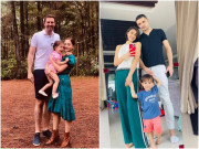 Làm mẹ - 3 mỹ nhân Việt lấy chồng Tây cao 2m, con sinh ra chiều cao không vừa
