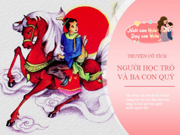 Truyện cổ tích: Người học trò và ba con quỷ