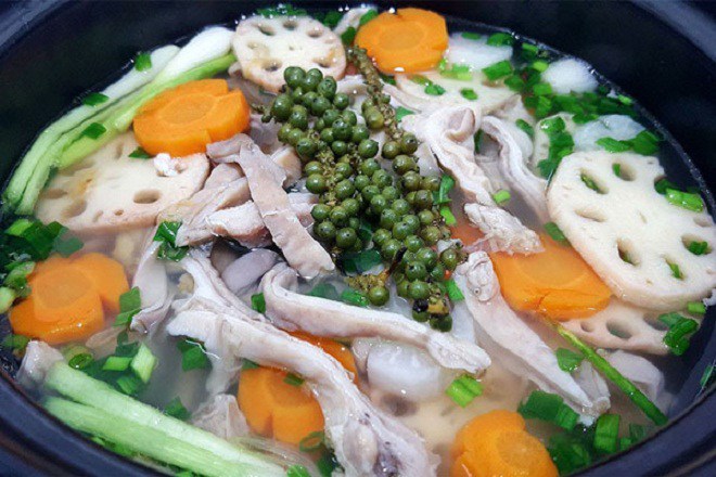 Ăn dạ dày hầm tiêu... 