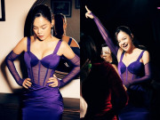 Giải trí - Phạm Quỳnh Anh mặc đồ xuyên thấu, để lộ thân hình "báo động" sau 4 tháng sinh con