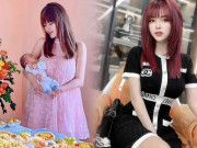 Bà bầu - Gái xinh Lai Châu lấy chồng diễn viên, 2 tháng sau sinh vòng nào ra vòng nấy, hội chị em “xin vía”