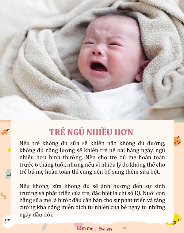 5 tín hiệu bé bú không đủ no, nhận biết sớm để không “cản” đà con lớn lên - 7
