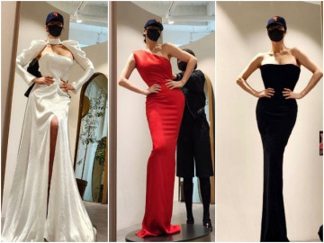 Chị đại 52 tuổi khoe ảnh trong phòng thử đồ, nhìn xuống đôi chân và vòng eo mà giật mình