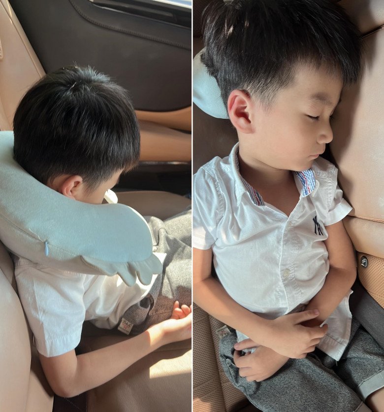 Cậu bé chấp nhận ngủ trong ô tô trong lúc chờ mẹ. Thấy thương con quá, nên Lâm Khánh Chi liền đăng bài tuyển con dâu.