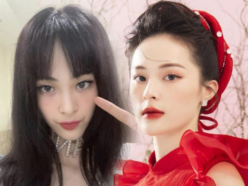 Hạ Vi không còn tiều tụy, trở lại tươi tắn, cá tính