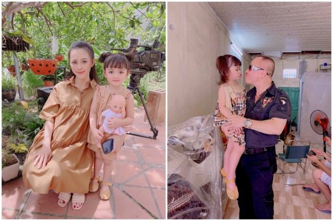 Khánh Thy lúc bé...