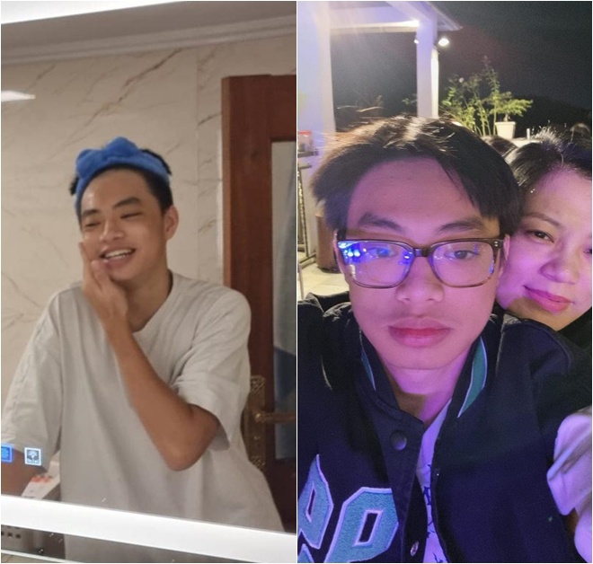 Anh chàng cũng rất hài hước giống với bố và Bi béo.