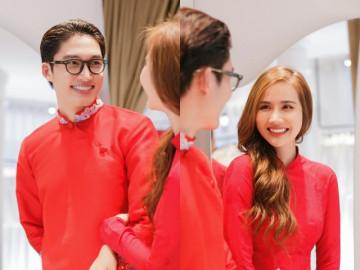 Đình Tú khoe ảnh như ăn hỏi với Huyền Lizzie khiến cộng đồng mạng xôn xao