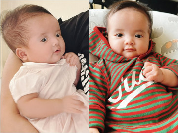 Sao Việt 24h: Con gái thứ 10 của Đỗ Mạnh Cường giống chị gái Mymy xinh đẹp dù không chung dòng máu