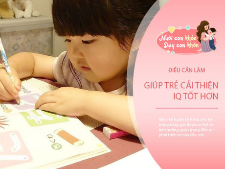 Làm tốt 5 tiểu tiết này, chỉ số IQ của trẻ có thể tăng gấp đôi
