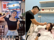 Làm mẹ - Nữ CĐV Việt bốc lửa đời thực là mẹ 2 con, vừa mổ tim được chồng chăm sóc "tận răng"