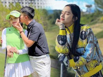 Chia tay Matt Liu, Hương Giang dát hàng trăm triệu ra sân golf vẫn chưa bằng Hoa hậu quốc dân Việt ở Mỹ