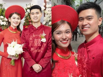 Đám hỏi Á hậu Thùy Dung: Dàn bê tráp toàn Hoa hậu đình đám, chú rể hiếm hoi lộ diện lập tức chiếm sóng