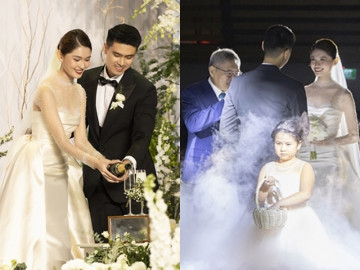 Đám cưới Á hậu Thùy Dung: Dàn sao Việt "đổ bộ", bố ruột có tiết mục xúc động làm cô dâu khóc nức nở