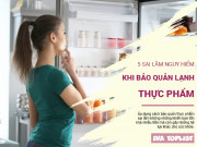 Clip Eva - 5 sai lầm bảo quản thực phẩm gây tốn kém và hại sức khỏe nhưng nhiều người mắc