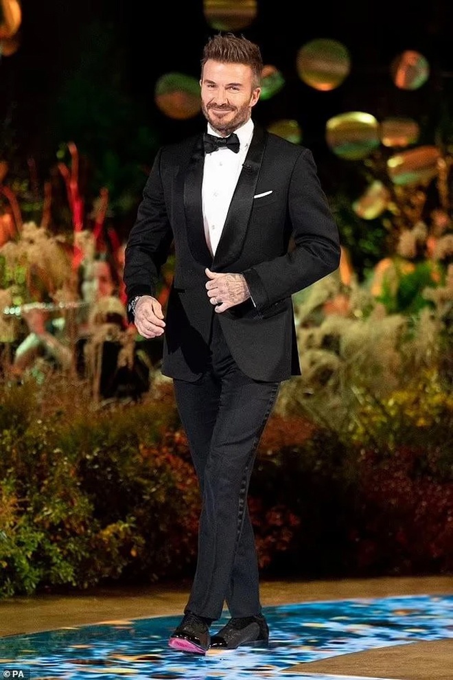 Beckham tham gia Lễ trao giải Earthshot Prize.
