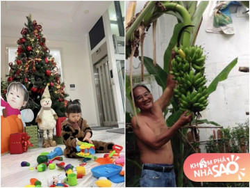 Con gái lấy chồng giàu: bố mẹ Đàm Thu Trang sống trong biệt thự từ trước, bố mẹ Tăng Thanh Hà giữ thói quen tự trồng rau