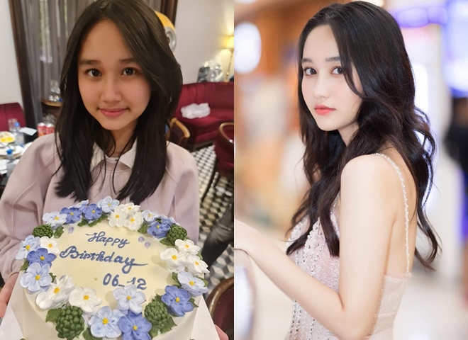 Nhiều người cho rằng ái nữ nhà Minh Tiệp giống hệt diễn viên Trúc Anh phim Mắt biếc, nhất là đôi mắt.