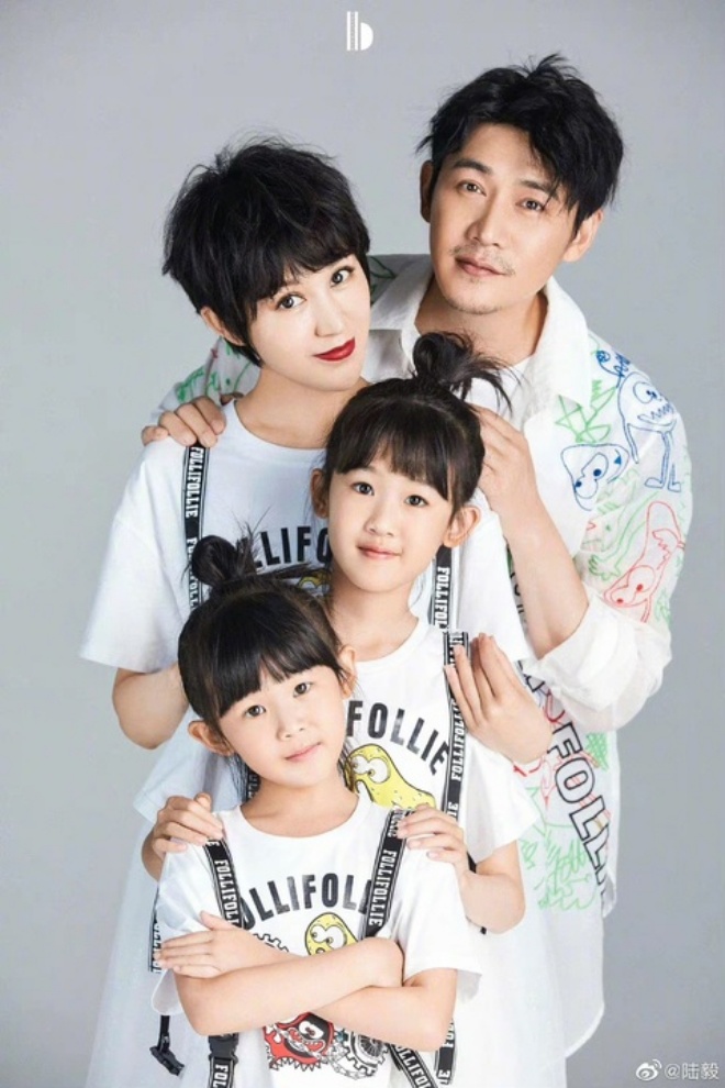 Gia đình hạnh phúc hiện tại của Lục Nghị.