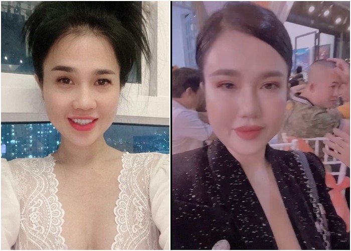 Chỉ mới hơn hai năm nhưng diện mạo bây giờ của Ngọc Bích đã khác xa với thời kỳ nổi rần rần nhờ nhan sắc mẹ bỉm đỉnh cao. Nổi bật nhất là đôi môi, mí mắt khác lạ và khuôn mặt có phần kém thon gọn.