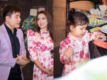 Con gái 3 tuổi của Ngọc Anh - Tô Minh Đức thuộc 6 ca khúc nhạc tình xưa