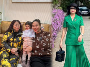 Thời trang - Con gái là "tín đồ hàng hiệu", mẹ đẻ Đàm Thu Trang U60 vẫn ăn diện trẻ trung, sở hữu BST đồ hiệu chẳng kém con