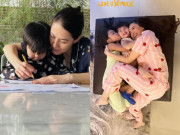 Giải trí - "Bóc trần" nhan sắc thật của Mỹ nhân đẹp nhất Philippines khi diện đồ ngủ ở nhà với các con