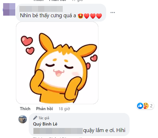 Quý Bình tố con trai rất quậy với người quen và bạn bè. 
