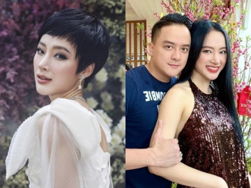 9 tháng sau tuyên bố sinh con cho Cao Thái Sơn, Angela Phương Trinh lại than ế, né nhắc đến tình cũ