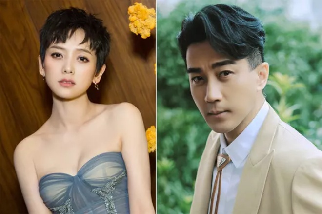 Lưu Khải Uy và Lý Hiểu Phong chăm chỉ thể hiện tình yêu trên mạng.