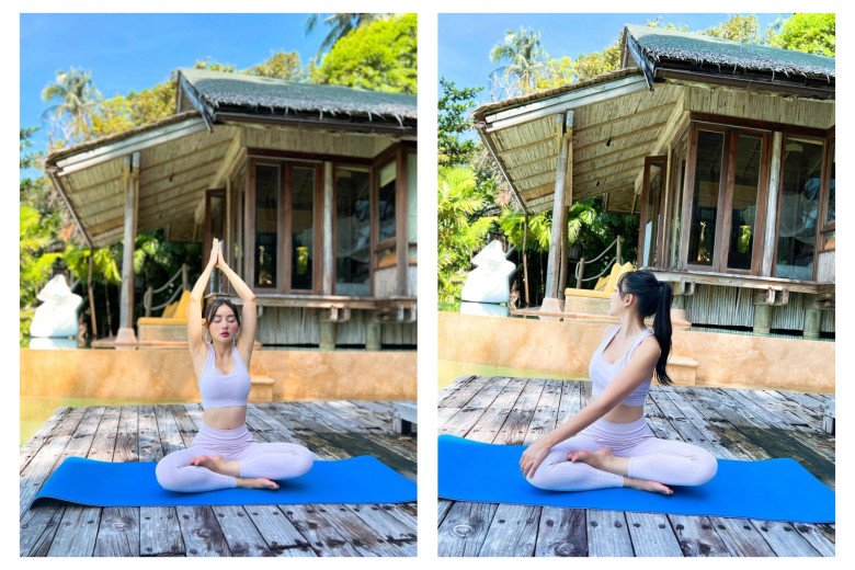 Phạm Băng Băng Việt Nam cho biết không cần dao kéo nhờ những bộ môn này mà cô đã sửa được nhiều tật về vóc dáng của bản thân như chân vòng kiềng, gù lưng, cổ rùa,... Hằng ngày, người đẹp thường dậy sớm để dành 1-2 tiếng tập luyện, với cô điều này giờ là một sở thích và thói quen.