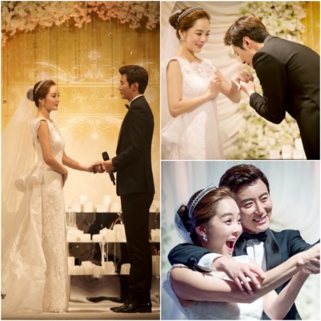 Chae Rim kết hôn với Cao Tử Kỳ vào năm 2014.