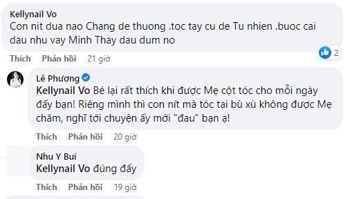 Lê Phương phản bác khi bị chê trách vì thường xuyên tết tóc đẹp cho con đi học mỗi sáng - 8